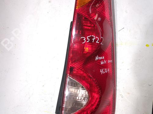 Used Right taillight NISSAN NOTE (E12) 1.2 (80 hp) 23925597