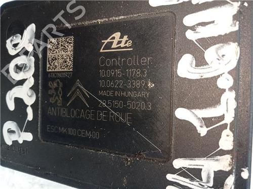 ABS pump PEUGEOT 208 I (CA_, CC_) 1.2 VTI 82 | BP23916199M43 