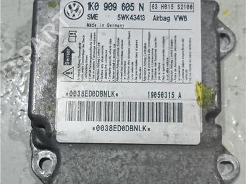 Used ECU airbags VW GOLF V (1K1) 2.0 TDI 16V (140 hp) 23923159
