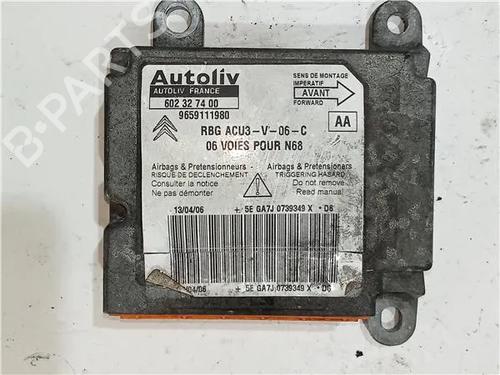 Kollisjonspute styreenhet CITROËN XSARA PICASSO (N68) 1.6 HDi (109 hp) 23919474