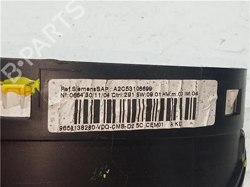 Instrument cluster PEUGEOT 407 SW (6E_, 6D_) 2.0 HDi 135 | BP23913194C47 