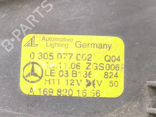 Right front fog light MERCEDES-BENZ A-CLASS (W169) A 180 CDI (169.007, 169.307) | BP27310679C31 