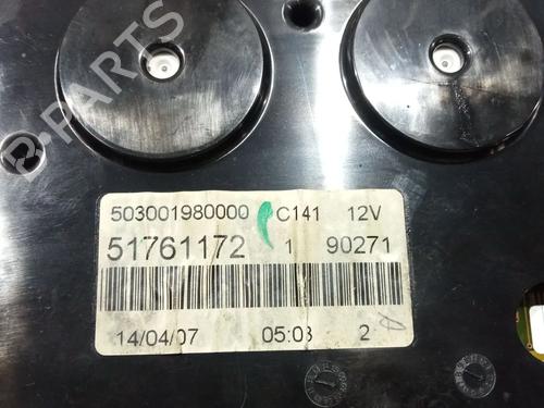 Instrument cluster FIAT BRAVO II (198_) 1.9 D Multijet (198AXD1A) | BP26613078C47 