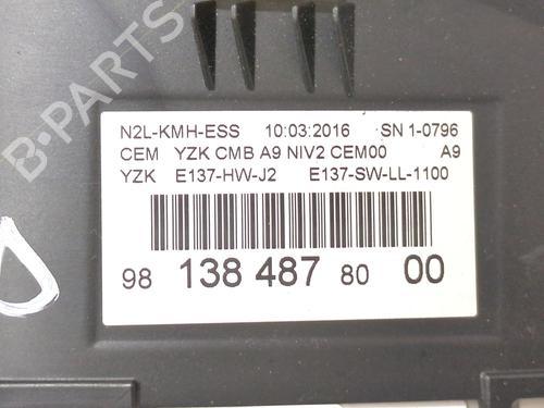Instrument cluster PEUGEOT 208 I (CA_, CC_) 1.2 VTI 82 | BP26921895C47 