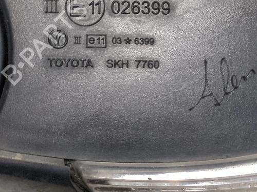 Right mirror TOYOTA AVENSIS (_T25_)  | BP25485970C27