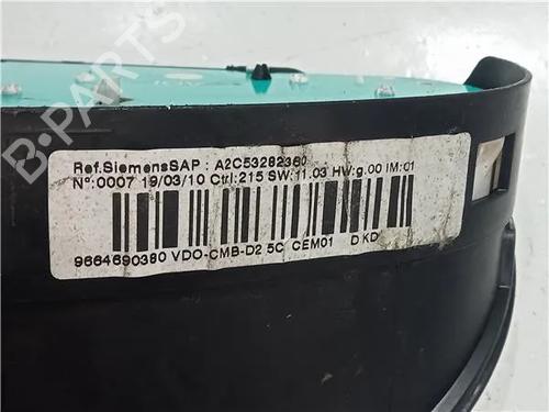Instrument cluster PEUGEOT 407 (6D_) 2.0 HDi 135 (6DRHRH, 6DRHRE, 6DRHRG, 6DRHRJ) | BP24967693C47 