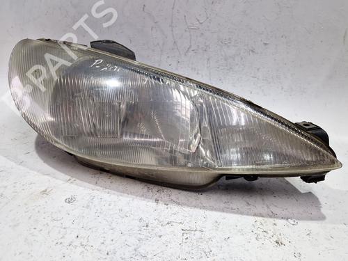 Used Right headlight PEUGEOT 206 Hatchback (2A/C) 1.9 D (69 hp) 30193642