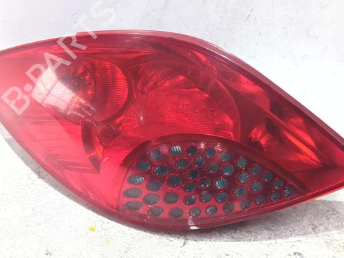 Used Left taillight Left taillight PEUGEOT 207 (WA_, WC_) 1.6 HDi (90 hp) 40279906 40279906
