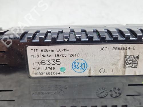 Display monitor OPEL ZAFIRA TOURER C VAN (P12) 2.0 CDTi (75) | BP30368786C48