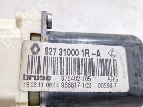 Left rear window motor RENAULT LAGUNA III (BT0/1) 1.5 dCi (BT00, BT0A, BT0T, BT1J) | BP30526775E23