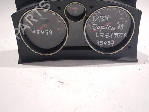 Used Instrument cluster OPEL ZAFIRA / ZAFIRA FAMILY B (A05) 1.7 CDTI (M75) (110 hp) 23927042
