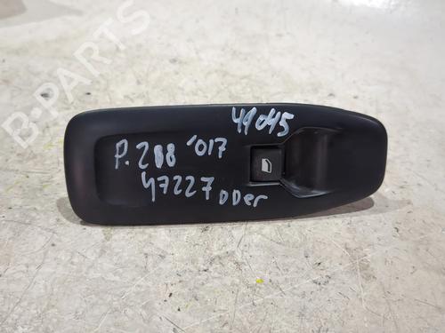 Used Right front window switch PEUGEOT 208 I (CA_, CC_) 1.2 VTI 82 (82 hp) 27190910