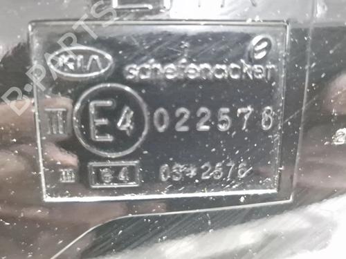 Right mirror KIA CARENS III MPV (UN) 2.0 CRDi 115 | BP29519860C27 