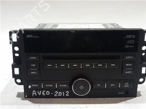 Used Radio CHEVROLET AVEO Saloon (T300) 1.2 (86 hp) 23913495