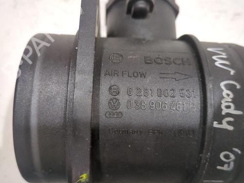 Mass air flow sensor VW CADDY III Box Body/MPV (2KA, 2KH, 2CA, 2CH) 1.9 TDI | BP26953198M95 