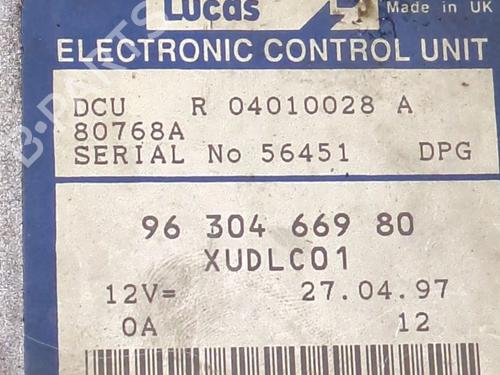 Electronic module PEUGEOT 406 (8B) 2.1 TD 12V | BP23927065M83 