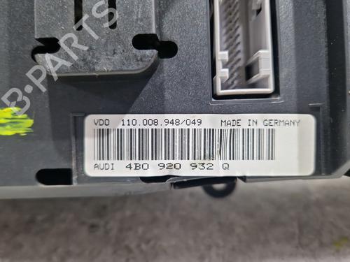 Kombinert Instrument AUDI A6 C5 (4B2, 4B4) 2.5 TDI | BP30774206C47