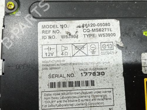 Radio TOYOTA AVENSIS (_T22_) 1.6 i (AT220_, AT220R) | BP26953227E6 