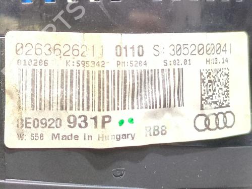 Instrument cluster AUDI A4 B7 (8EC) 2.0 TDI 16V | BP29386814C47 