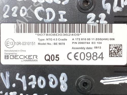 Electronic module MERCEDES-BENZ GLK-CLASS (X204) 220 CDI (204.902) | BP26206604M83 