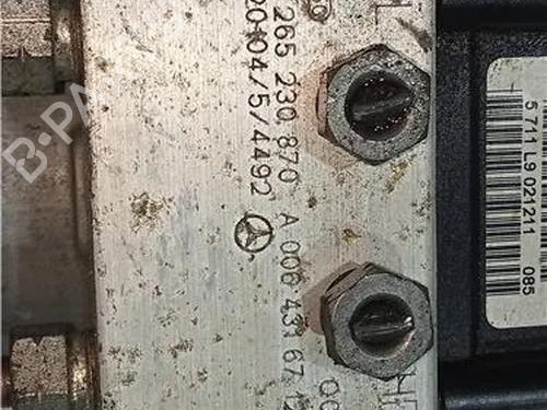 ABS pump MERCEDES-BENZ A-CLASS (W169) A 180 CDI (169.007, 169.307) | BP23922452M43 