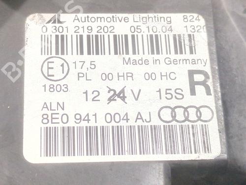 Right headlight AUDI A4 B7 (8EC) 2.0 TDI 16V | BP32424590C29