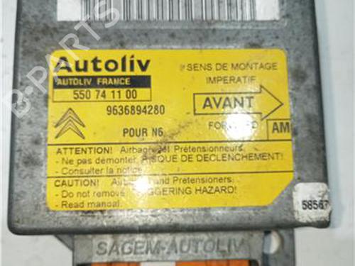 Kollisjonspute styreenhet CITROËN XSARA (N1) 1.9 TD (90 hp) 24968490