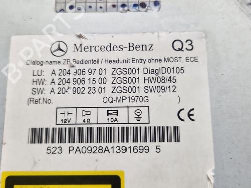 Bilradio MERCEDES-BENZ C-CLASS (W204) C 200 CDI (204.001) | BP30697960E6 