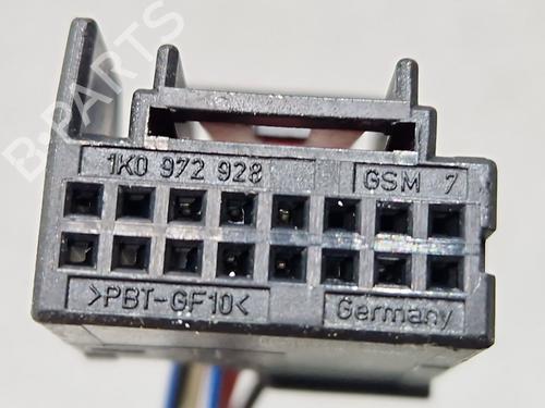 Right mirror VW GOLF PLUS V (5M1, 521) 1.6 FSI | BP30192516C27 