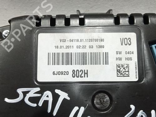Instrument cluster SEAT IBIZA IV ST (6J8, 6P8) 1.6 TDI | BP32009706C47 