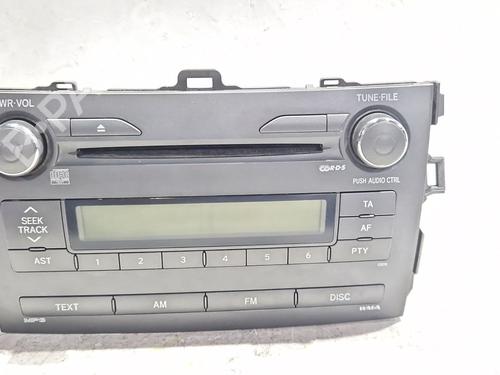 Used Radio TOYOTA COROLLA Saloon (_E15_) 2.0 D-4D (ADE150) (126 hp) 30656269