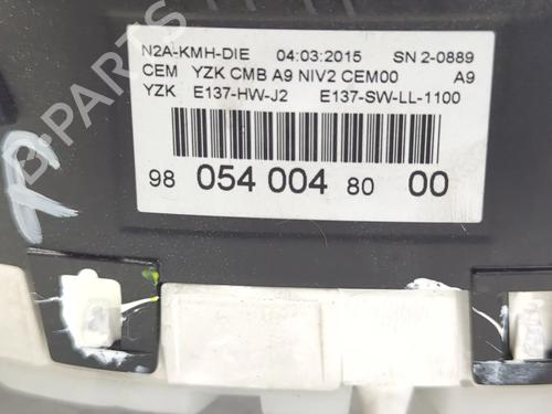 Instrument cluster PEUGEOT 208 I (CA_, CC_) 1.6 GTi | BP23926434C47 