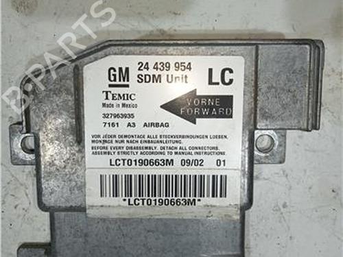 Kollisjonspute styreenhet OPEL CORSA C (X01) 1.2 (F08, F68) (75 hp) 23932037
