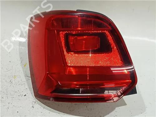 Used Left taillight VW POLO V (6R1, 6C1) 1.4 TDI (75 hp) 23922585