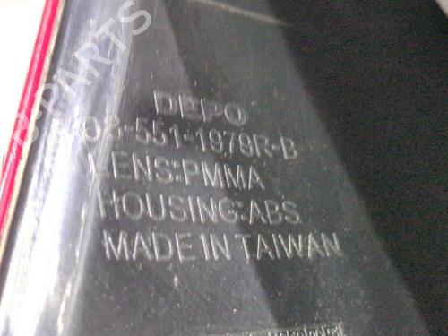 Right taillight DACIA SANDERO II 1.5 dCi 75 / Blue dCi 75 (B8JW, B8M4, B8AH, B8M7, B8M6) | BP32669832C35  - Image 6