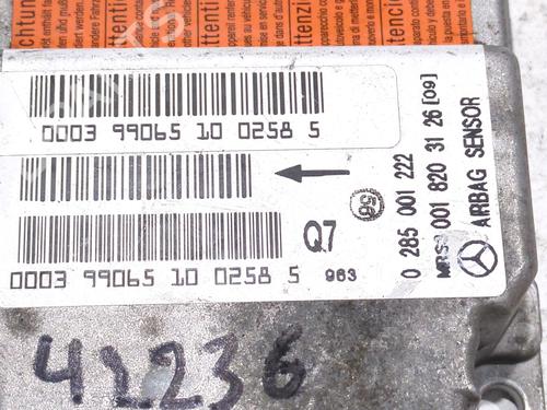 ECU airbags MERCEDES-BENZ A-CLASS (W168) A 160 (168.033, 168.133) | BP24977307M53 