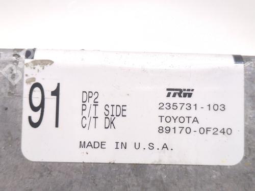 ECU airbags TOYOTA COROLLA Verso (ZER_, ZZE12_, R1_) 2.2 D-4D (AUR10_, AUR10R) | BP26673744M53 