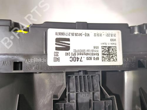 Instrument cluster SEAT ARONA (KJ7, KJP) 1.0 TSI | BP23925493C47 