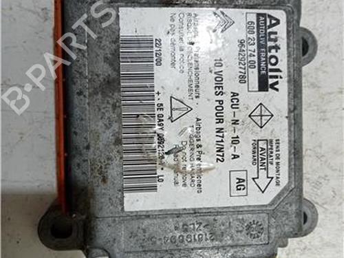 Kollisjonspute styreenhet CITROËN XSARA (N1) 1.9 TD (90 hp) 24967283