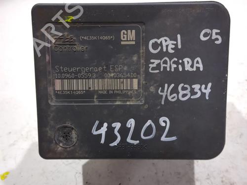 ABS pump OPEL ZAFIRA / ZAFIRA FAMILY B (A05) 1.9 CDTI (M75) | BP24874927M43 