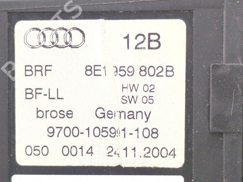 Right front window motor AUDI A4 B7 (8EC) 2.0 TDI 16V | BP27866260E20 