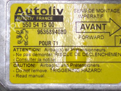 ECU airbags PEUGEOT 206 Hatchback (2A/C) 1.9 D | BP29520075M53 