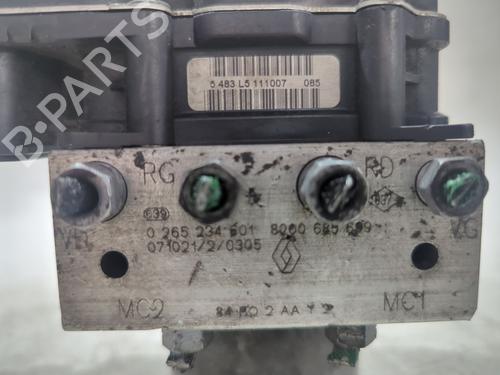 ABS Bremseaggregat RENAULT MEGANE II (BM0/1_, CM0/1_)  | BP26673349M43 