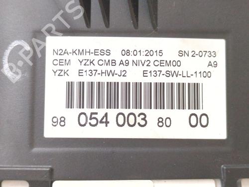 Instrument cluster PEUGEOT 208 I (CA_, CC_) 1.2 VTI 82 | BP27443891C47