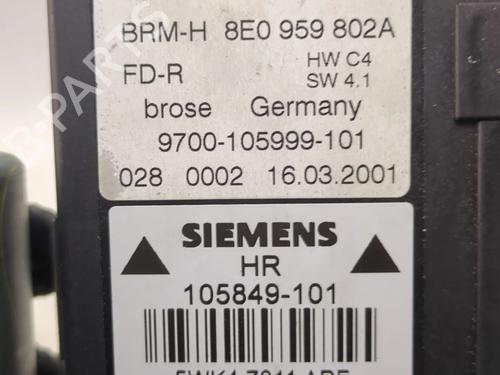 Rudehejsemotor bagstkærm venstre VW POLO IV (9N_, 9A_) 1.4 TDI | BP24873654E23