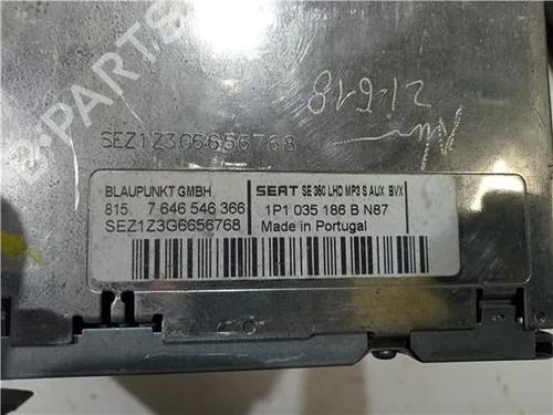 Radio SEAT LEON (1P1) 2.0 TDI 16V | BP23908619E6 