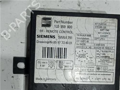 Comfort control module SEAT IBIZA II (6K1) 1.4 i 16V | BP23917661M56 