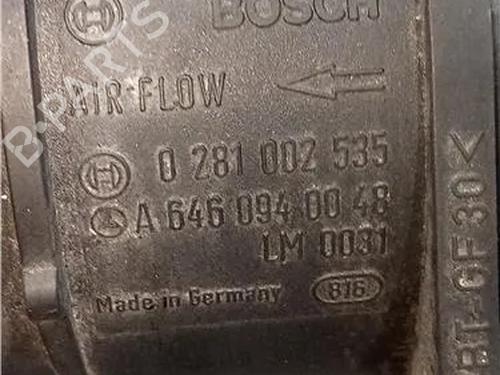 Mass air flow sensor MERCEDES-BENZ C-CLASS (W203) C 180 (203.035) | BP23919401M95
