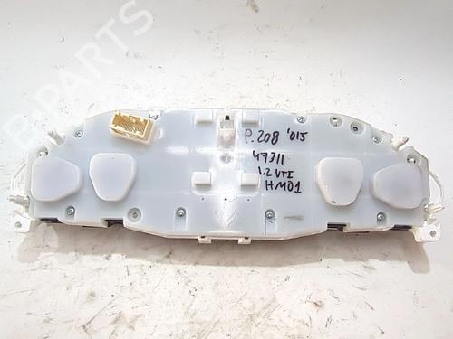 Instrument cluster PEUGEOT 208 I (CA_, CC_) 1.2 VTI 82 | BP27443891C47