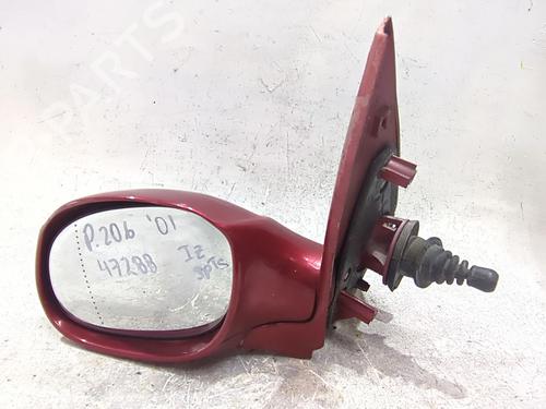 Used Left mirror PEUGEOT 206 Hatchback (2A/C) 1.9 D (69 hp) 29394014